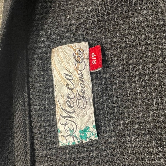 MECCA Long seave waffle shirt - Picture 4 of 4